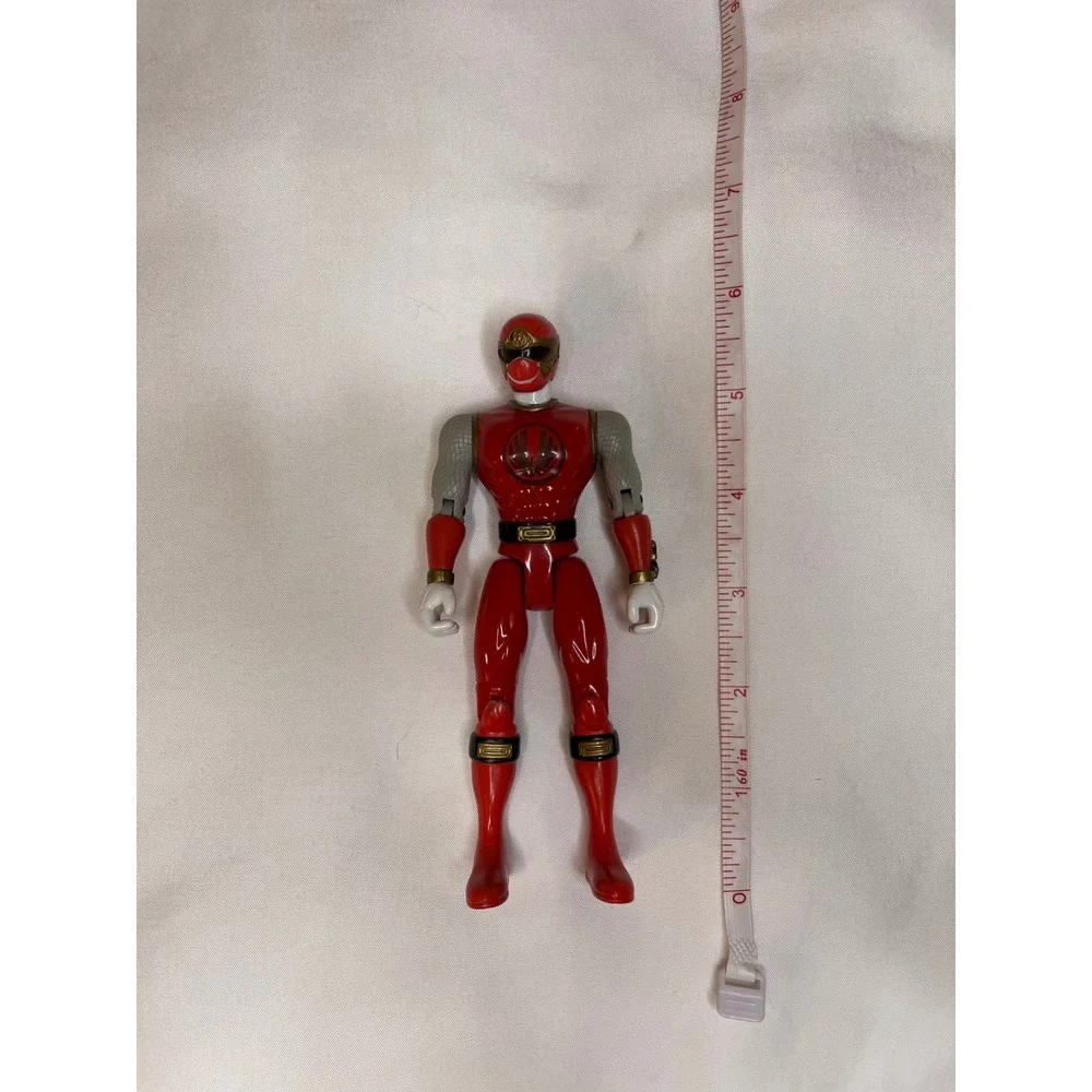 Vintage 2002 Bandai Power Rangers Ninja Storm Red Ranger Action Figure